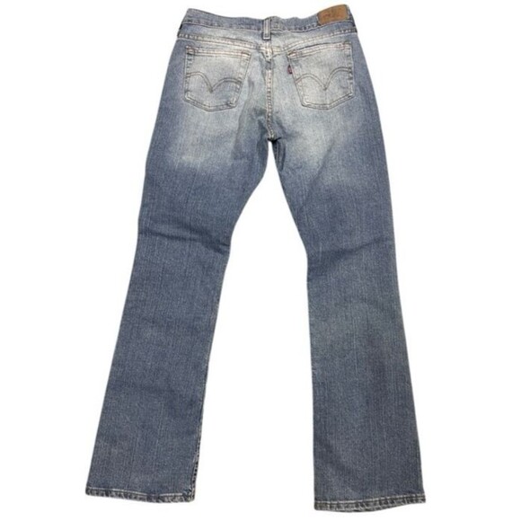 Levis 515 Medium Wash Boot Cut Denim Jeans Womens 6 Medium - Picture 2 of 11